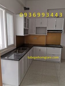 tu bep nhom son tinh dien