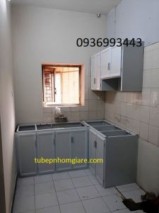 tu bep nhom son tinh dien