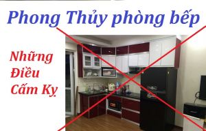 Những điều cấm kỵ về phong thủy khi làm tủ bếp