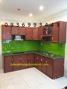 Tủ bếp nhôm