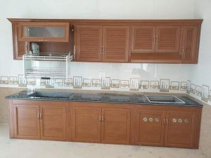 tủ bếp nhôm vân gỗ xingfa viet nam