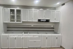 tu bep nhom mau trang