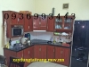 tủ bếp nhôm vân gỗ - anh 1