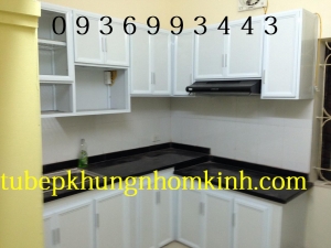 tu bep nhom son tinh dien