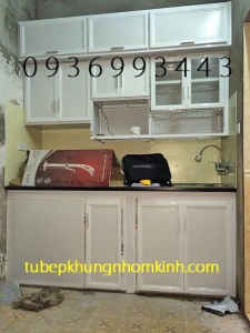 thiết kế tủ nhôm sơn tĩnh điện đẹp