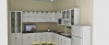 thiết kế tủ bếp nhôm kính - anh 1