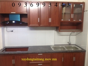 thi cong tu bep nhom van go